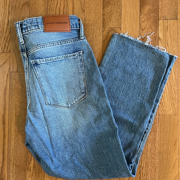 Lucky Brand Women’s Zoe High Rise Straight Jeans - Picture 1 of 5